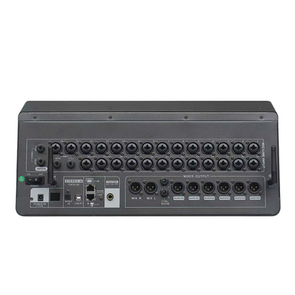 DGNOG MX3210 32-Channel Digital Mixing Console with Curved Motorized Faders, 7" Touchscreen & Wi-Fi