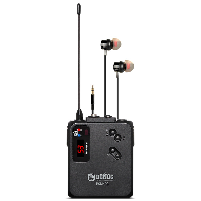 DGNOG PSM400 Wireless in Ear Monitor System Bodypack