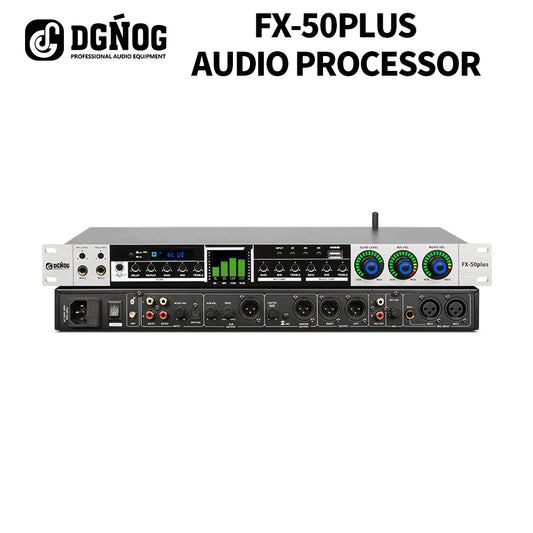 DGNOG  Karaoke Processor  FX-50 Plus   Professional  Digital  Audio Effect  Sound Audio Echo Effect System  for  Sing Home Party